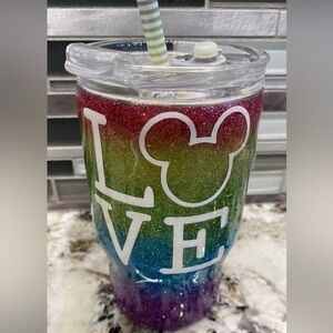 Disney Custom Made Love Tumbler